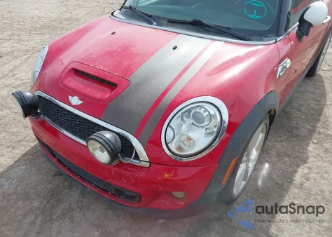 2012 Mini Cooper S from USA, damaged, VIN WMWSV3C58CTY26176